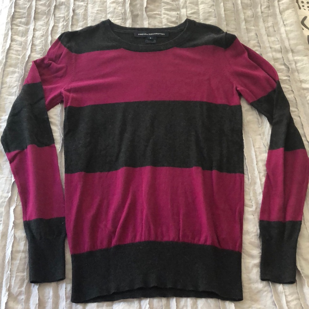 FCUK Rugby Stripe Sweater